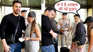 Newlyweds Arbaaz Khan and Sshura Khan Jet Off For Honeymoon, A Lady Hilarious Reaction