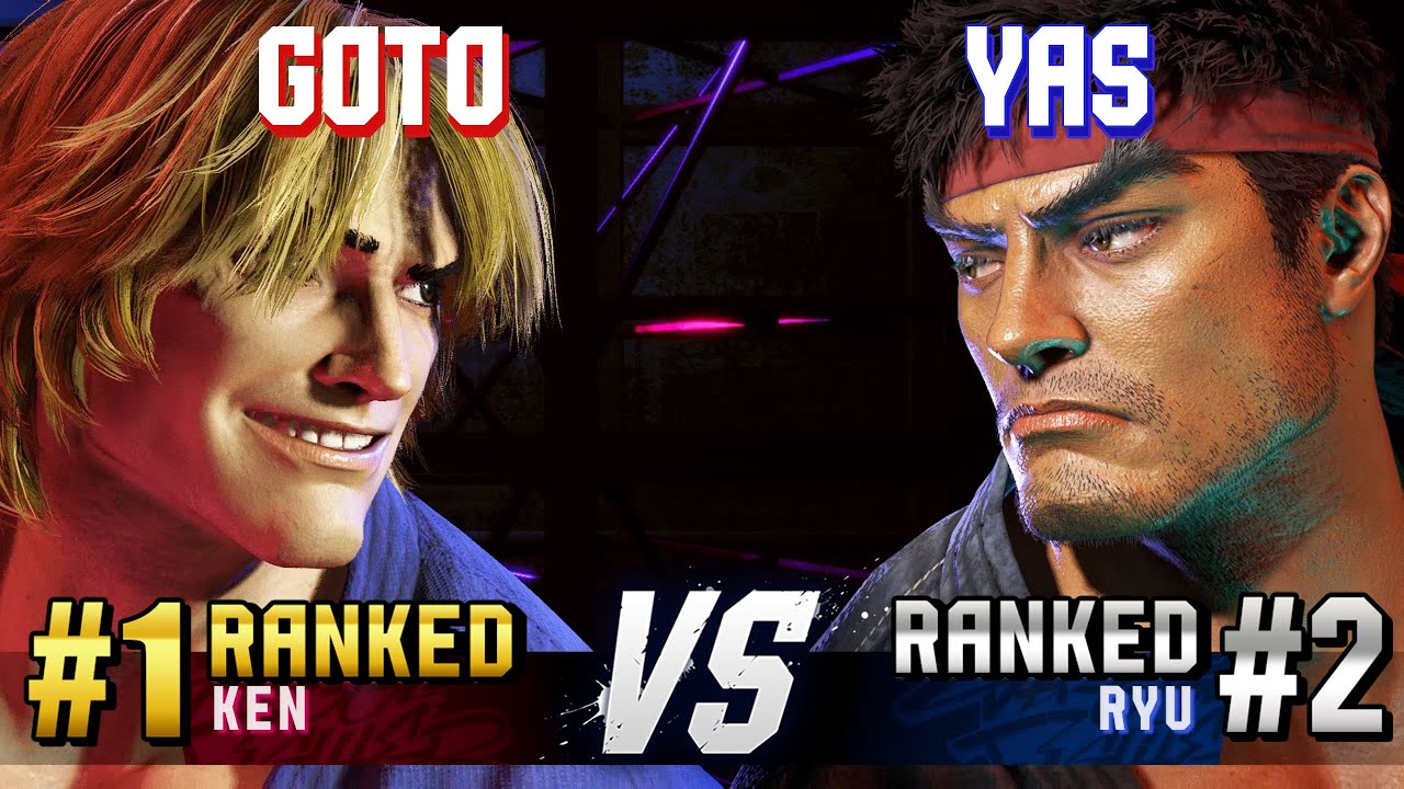 SF6 ▰ GOTO (#1 Ranked Ken) vs YAS (#2 Ranked Ryu) ▰ High Level Gameplay