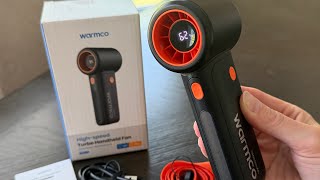 This Portable Fan Lasts 36 Hours Warmco Turbo Fan Review
