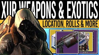 Destiny 2 | XUR'S NEW WEAPONS & ARMOR! - Weapon Rolls, Exotics, Xur Location & More | 14th January Destiny 2 | XUR'S NEW WEAPONS & ARMOR! - Weapon Rolls, Exotics, Xur Location & More | 14th January