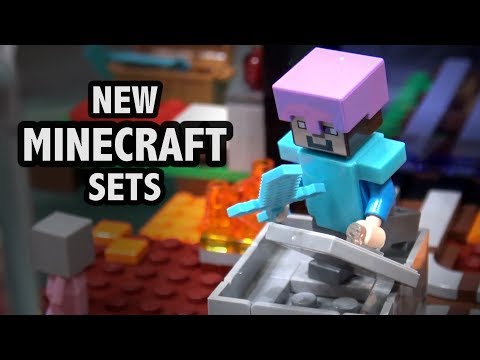 LEGO Minecraft 2018 Sets | New York Toy Fair
