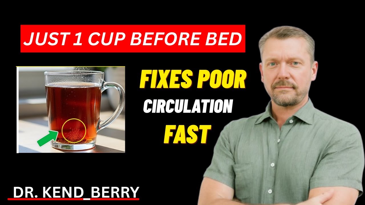 Over 60? Drink THIS to Increase Blood Flow in Legs Fast