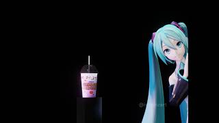 Miku Tries Grimmace Shake