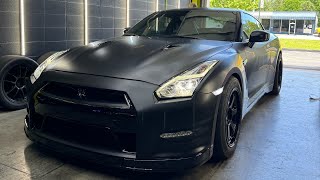 POV wrapping a GTR in dry apply PPF