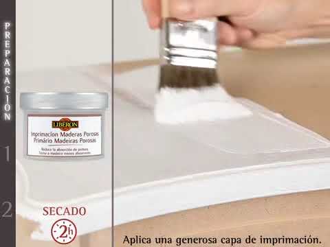 Decorar un mueble con un efecto patinado youtube Sillas de pino patinadas en colores