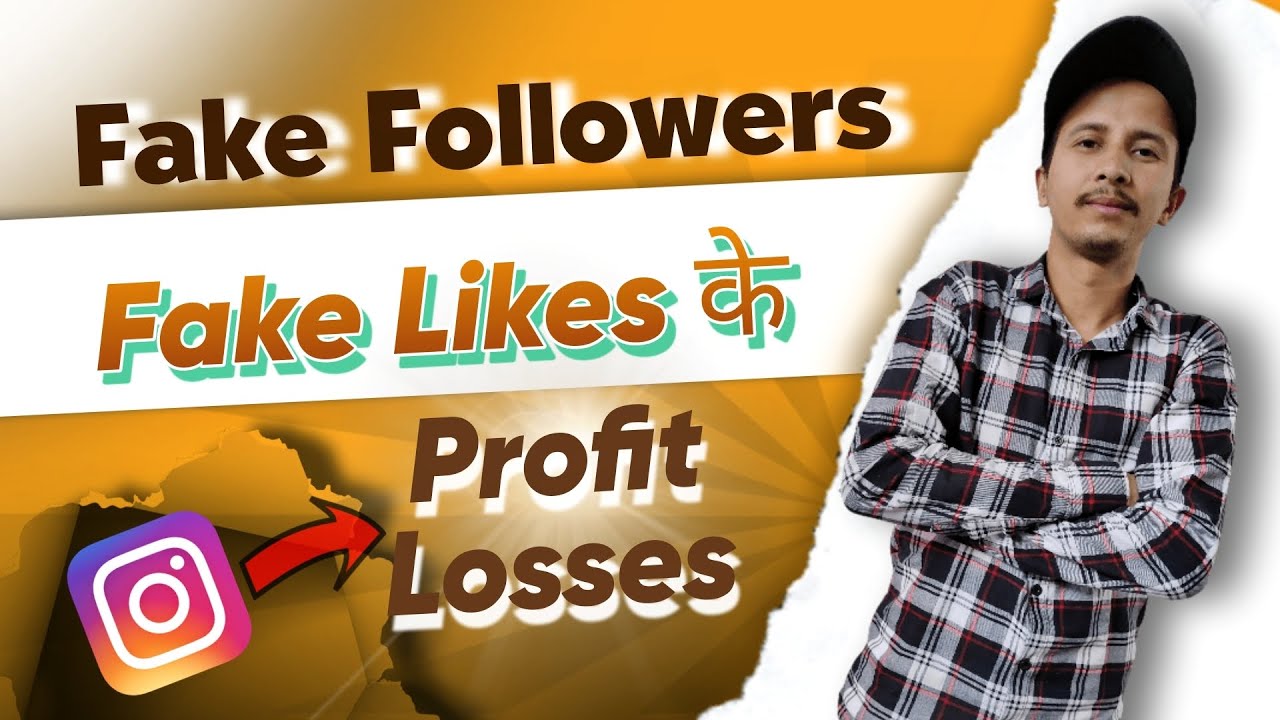 Fake Follower, Fake Like Ke Profit And Losses Instagram fake