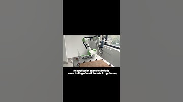 Choose collaborative robots for efficient screw locking automation.#robot #cobots #screwlocking