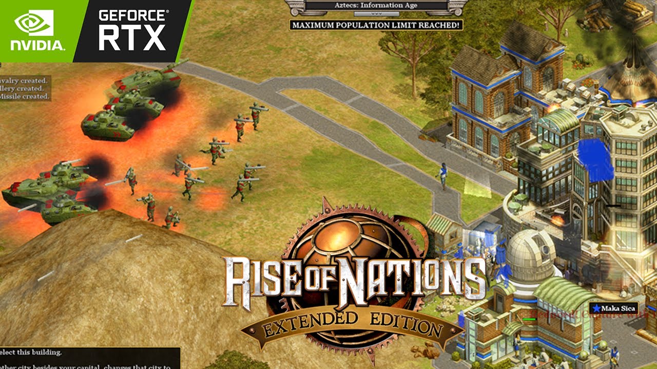 RISE OF NATIONS - EXTENDED EDITION Pc 2022 Walkthrough Gameplay