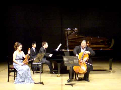 Brahms Piano Trio No.1 mov.3 (松本和将・上里はな子・向井航)