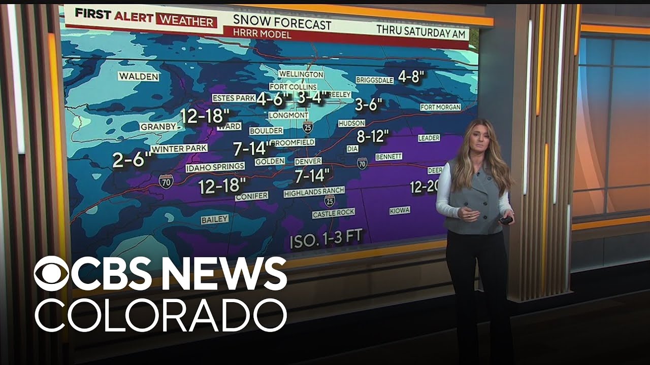 First Alert Weather Day: Denver braces for more snow as a historic ...
