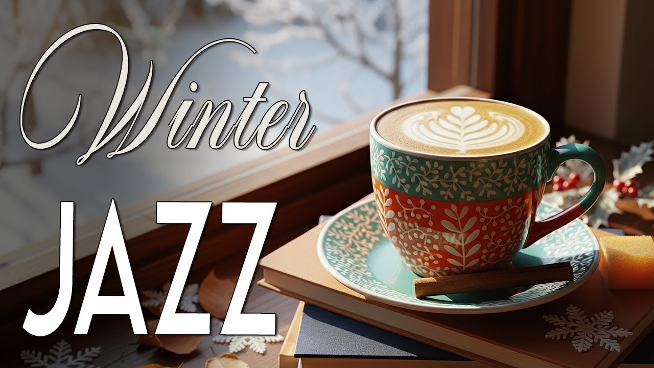 Snowlit Café Stillness ❄️☕ Christmas Jazz Lounge for Focused Minds and Winter Calm