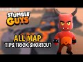 TIPS AND TRICK SHORTCUT ALL MAP - Stumble Guys Indonesia
