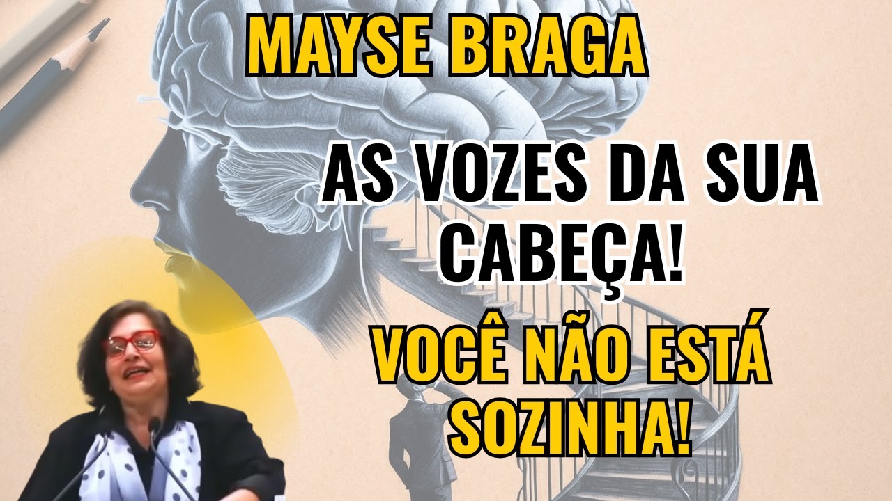 SEU MENTOR ESTÁ TENTANDO FALAR COM VOCÊ! - MAS AS VOZES DA SUA CABEÇA BLOQUEIAM! – COM MAYSE BRAGA.