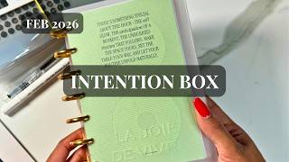 Cloth & Paper | February 2026 | Intention Subscription Box |  HP Mini