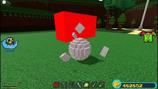 Destroying A Microblock Sphere in Babft