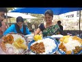 Hard Working Sisters Selling Cheapest Roadside Unlimited Food@50| Cheapest Meals |Indian Street food