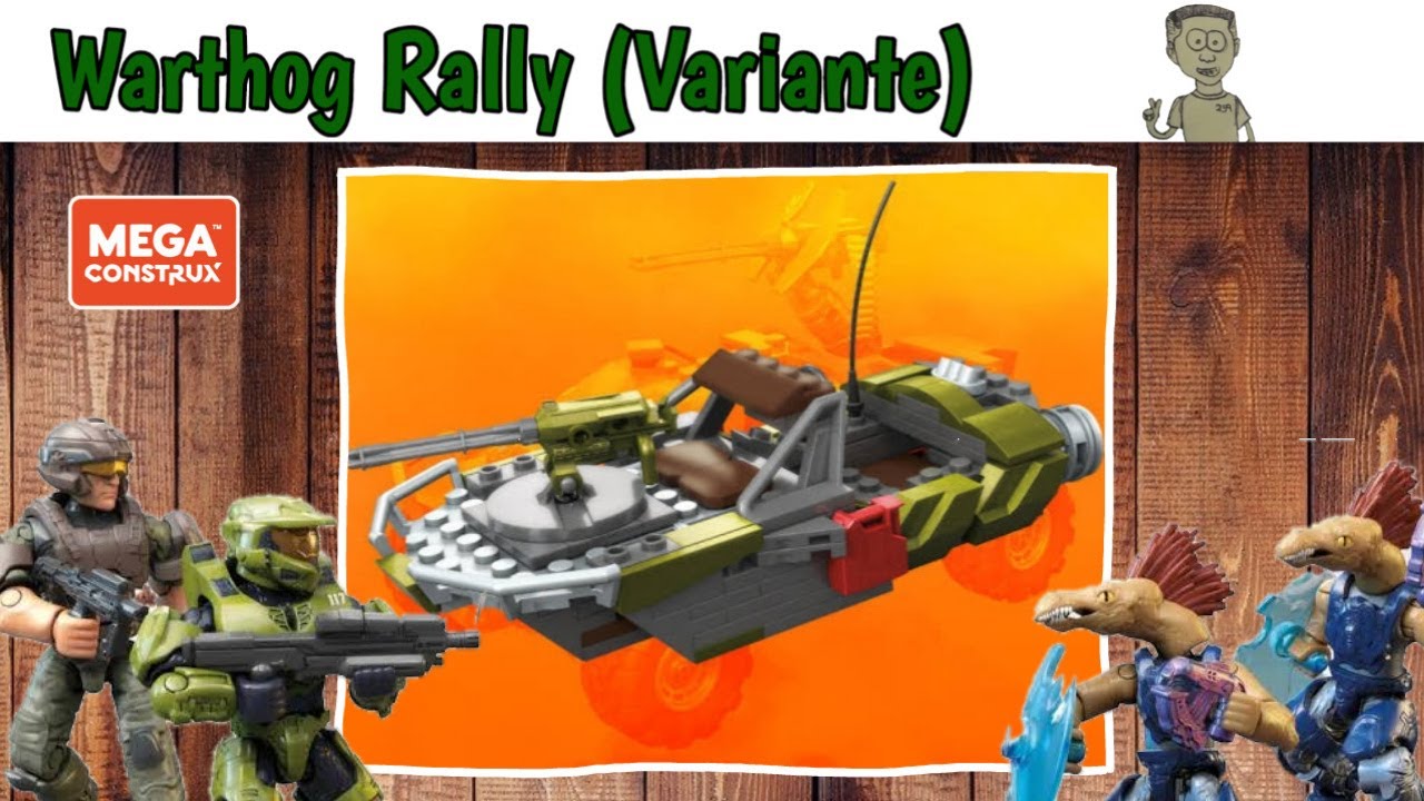 Halo Infinite Warthog Rally (Variante) 2/2 Mega Construx