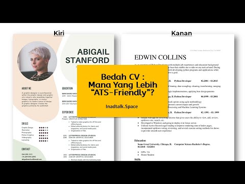 Bedah CV - Mana Yang Lebih ATS Friendly? - YouTube