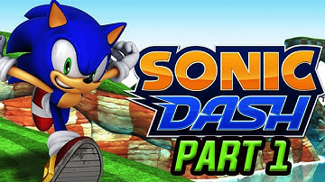 Sonic Dash - Swipe Gameplay - Part 1 - iOS/Android