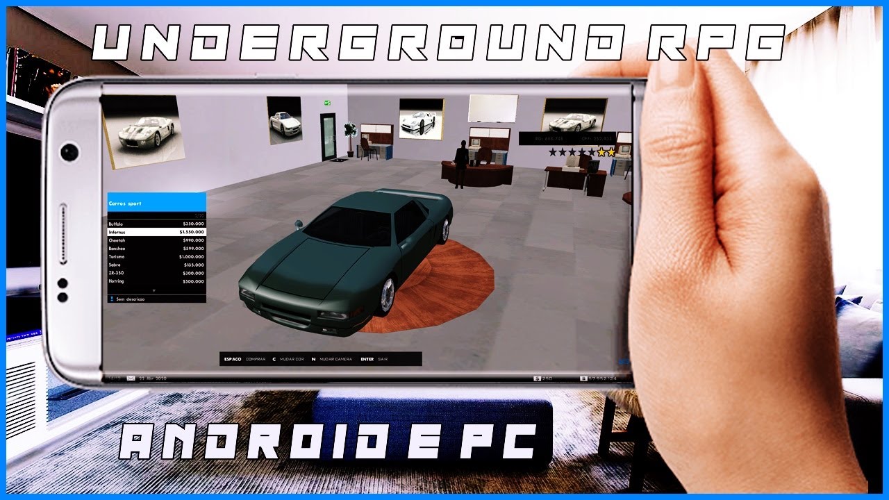 Underground RPG: Teaser (GTA SAMP Android e PC) 