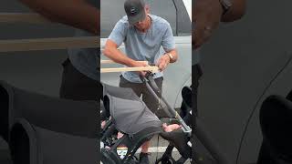 Triplet Dad solves Stroller Problem!#youtubeshort #babyvideos #shortvideo