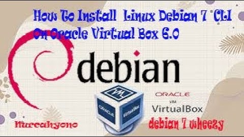 Langkah langkah Instal debian 10 CLI di Vbox