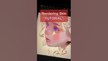 How to paint skin , Rendering SKIN “TUTORIAL” #art #procreate #digitalart #drawing #foryou