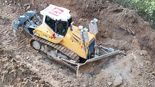 LIEBHERR 746 DOZER :2.gün 1.video #bulldozer #dozer #işmakinaları #liebherr#komatsu#keşfet