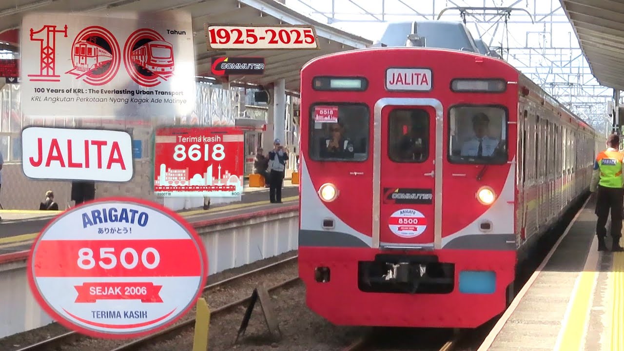 PERJALANAN TERAKHIR KRL TERTUA DI INDONESIA !! Lastrun KRL Tokyu 8500 JALITA & Ujicoba KRL INKA Baru