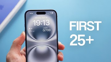 iPhone 16 - First 25 Things To Do! (Tips & Tricks)
