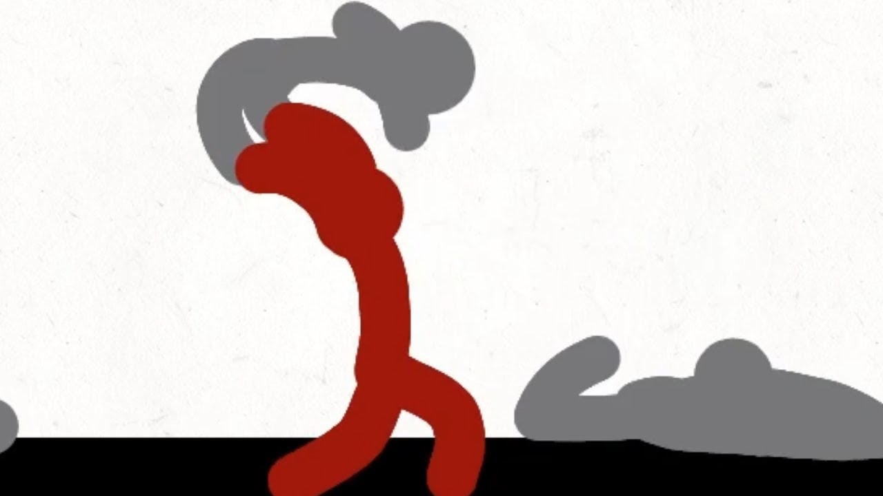 stick figure combo 2 animation - YouTube