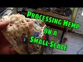 Processing Hemp on a Small Scale at Home Part 1