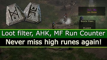 Easy To Install Loot Filter For Diablo 2 Resurrected And Other QOL Features