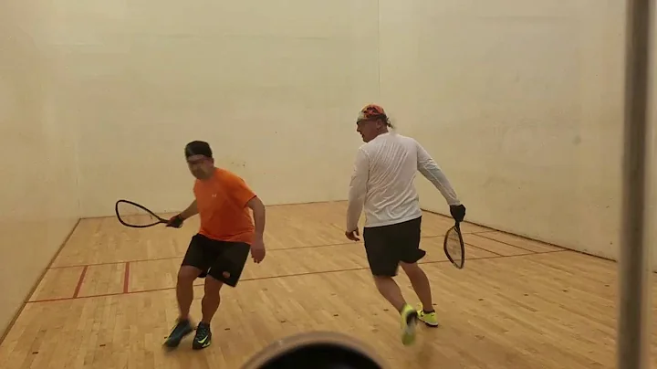 US Open Racquetball Tom Doughty vs Art Spelts tieb...