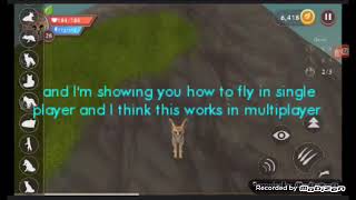 (Once I was 7 years old) (song) how to fly in wild craft only in single player  (glitch )