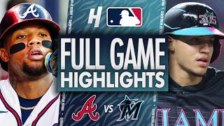 Atlanta Braves vs Miami Marlins - FULL GAME HIGHLIGHTS 🔥 September 25, 2026 MLB Season screenshot 1