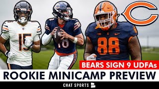 Chicago Bears Rookie Minicamp Preview Ft. Caleb Williams & Rome Odunze + Bears Sign 9 UDFAs