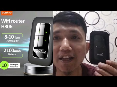 H806 Router Unboxing Bonkyo H806 Wireless Router 4G LTE 5G Mini Modem 150Mbps ...