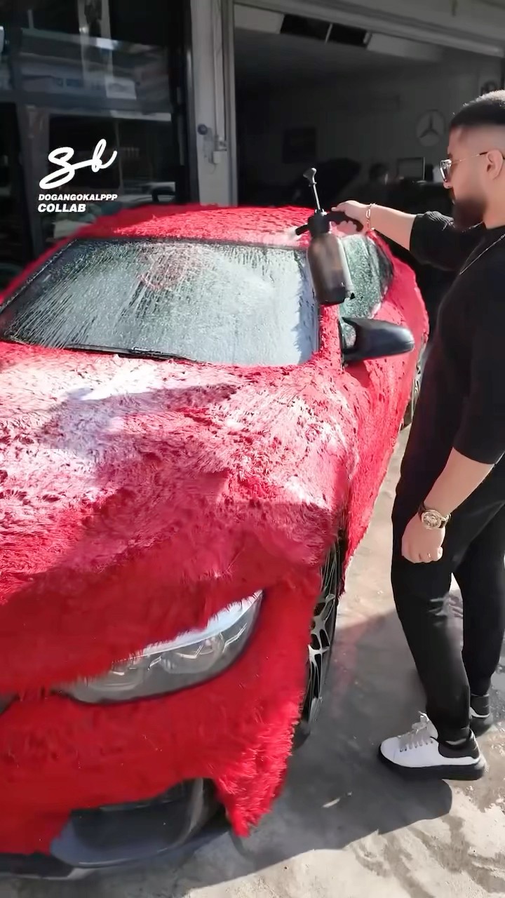 This isn't your average car wash ? #cars #bmw #carwash