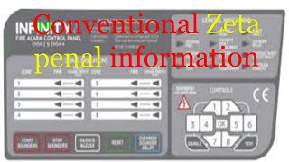 how to operate Fire alarm control panel zeta