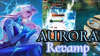 New revamp Aurora  |new overpowered mage Yin one hit delete  /Mobile Legends: Advance Server ✔