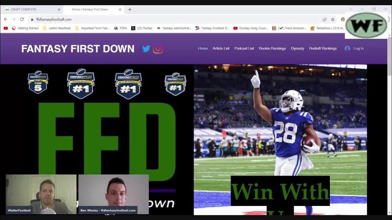 Fantasy Football Mock Draft 2023, 12team halfPPR