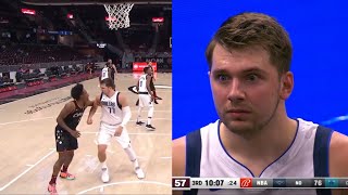 Luka Doncic ejected for aggressive strike on Collin Sexton | Dallas Mavericks vs Cleveland Cavaliers