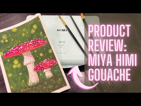 Himi 24 Jelly Gouache Review 