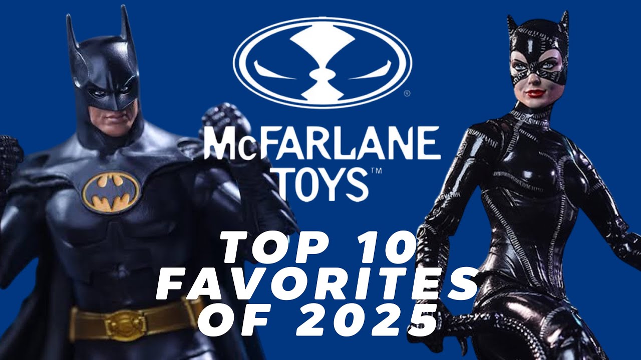 Топ-10 любимых фигурок McFarlane из вселенной DC 2025 года