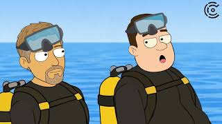 Shane Gillis tell a Dad Joke to Matt McCusker on MSSP #animation #funny
