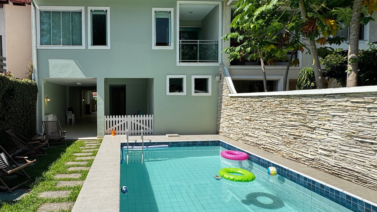 Casa à Venda Santa Mônica Tower Residence – Barra da Tijuca | 275m² | 4 Quartos | Piscina Privativa