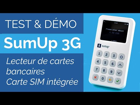 SumUp 3G - Déballage, mise en service et démo