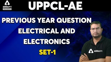 UPPCL AE 2021 | Electrical & Electronics | Previous Year Questions #1