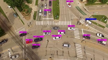 cars detection only, a first try aerial model